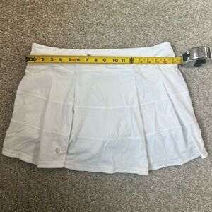 lululemon athletica White Mini Skirt